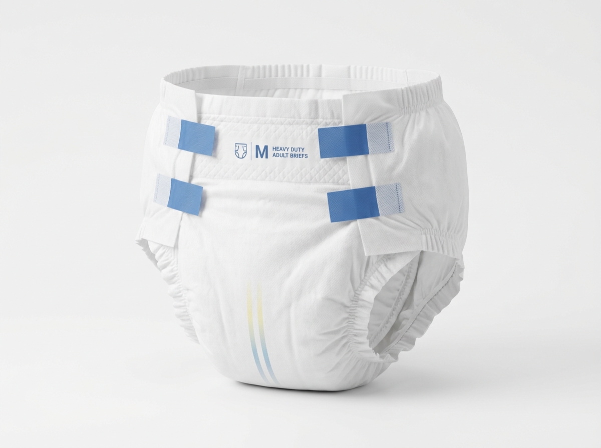 Heavy-Duty Adult Incontinence Brief (Tape)
